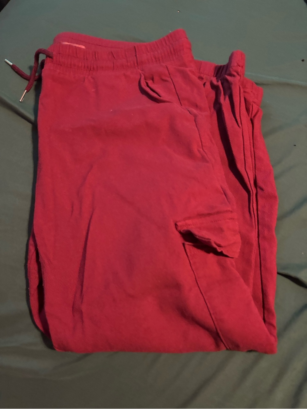 Red Women's Jogger Track Pants - Unbranded